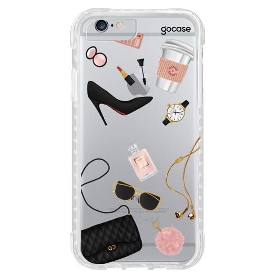 Capinha para celular Moda Elegante Manuscrita
