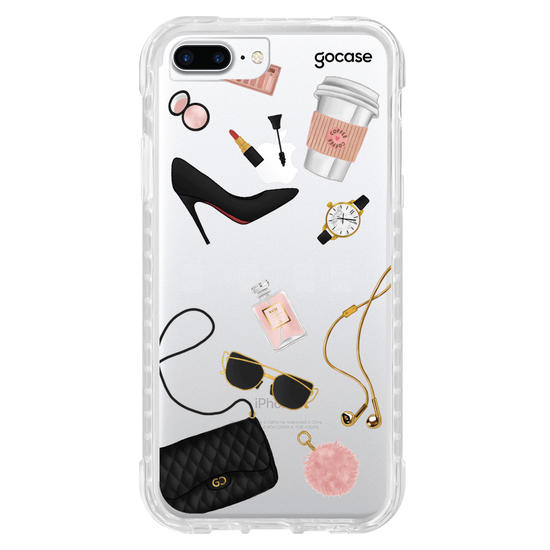 Capinha para celular Moda Elegante Manuscrita