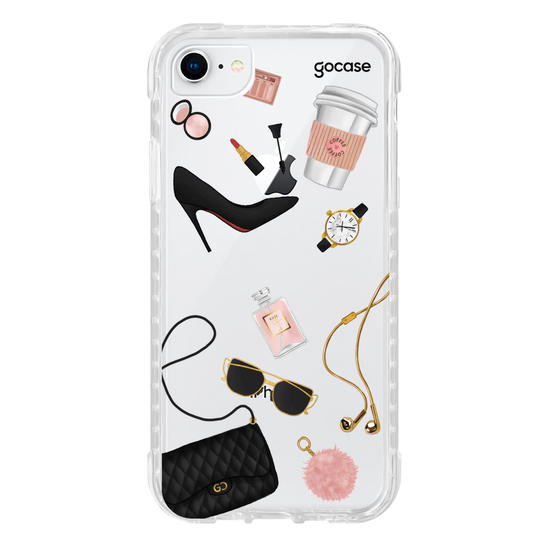 Capinha para celular Moda Elegante Manuscrita