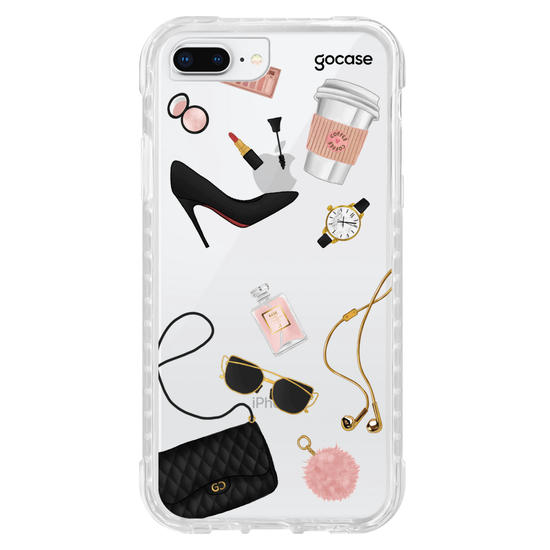 Capinha para celular Moda Elegante Manuscrita