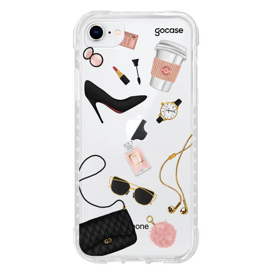 Capinha para celular Moda Elegante Manuscrita