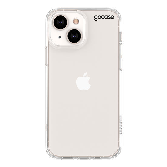Capinha para celular Clear Logo Black