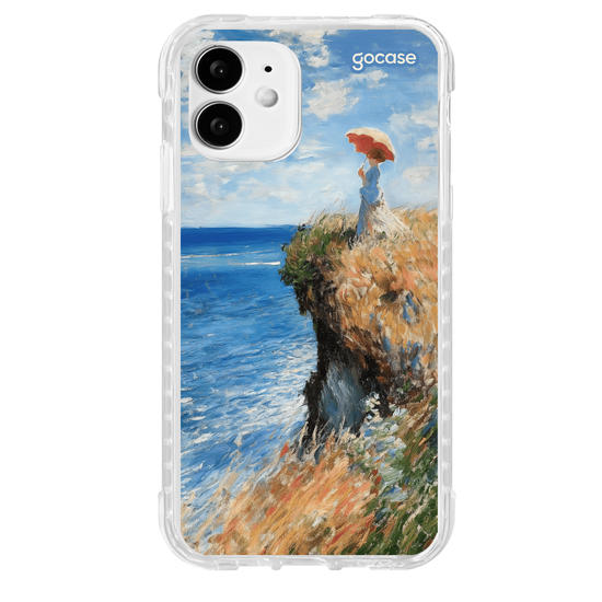 Capinha para celular Monet - Caminhada no Penhasco