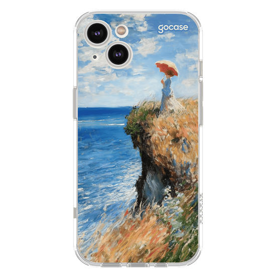 Monet - Caminhada no Penhasco