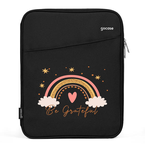 Capa Para Notebook Slim - Arco-Íris - Be Grateful