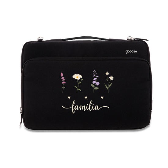 Capa para Notebook Smart - Família Manuscrita & Flores