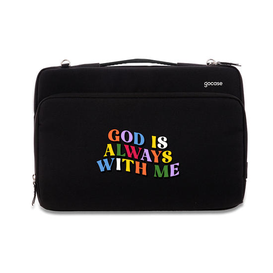 Capa para Notebook Smart - Deus Sempre Está Comigo