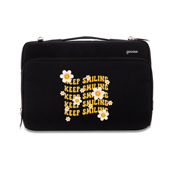 Capa para Notebook Smart - Keep Smiling - Flower