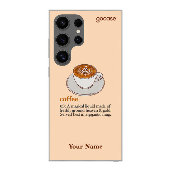 Coffee Definition Phone Case