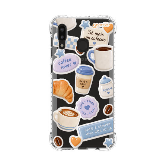 Capinha para celular  Coffee Lover Stickers