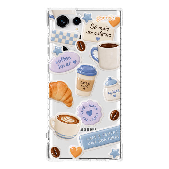 Capinha para celular  Coffee Lover Stickers