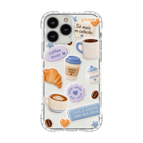 Capinha para celular  Coffee Lover Stickers