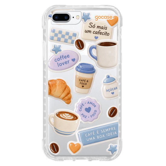 Capinha para celular  Coffee Lover Stickers
