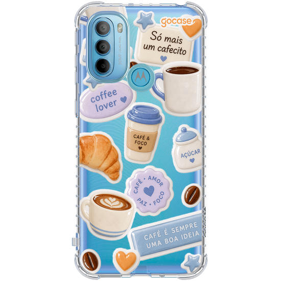 Capinha para celular  Coffee Lover Stickers