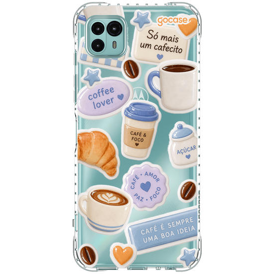 Capinha para celular  Coffee Lover Stickers