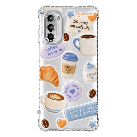 Capinha para celular  Coffee Lover Stickers