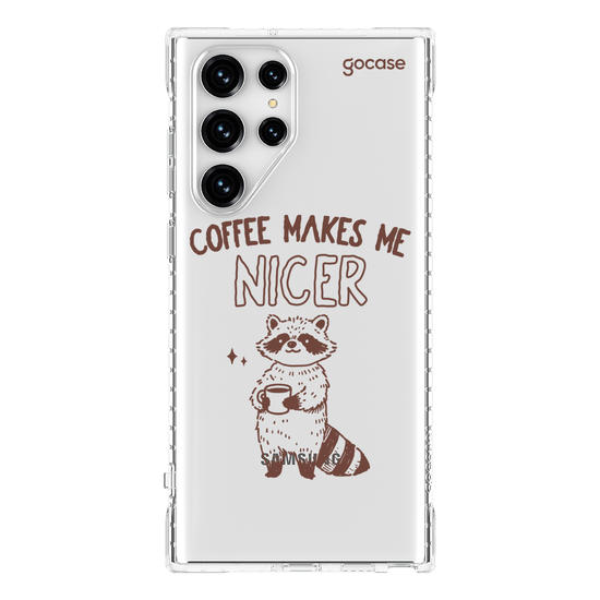 Capinha para celular  Coffee Makes me Nicer