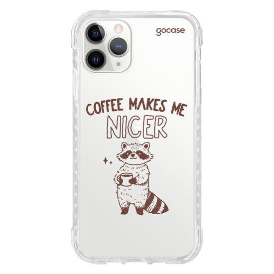 Capinha para celular  Coffee Makes me Nicer