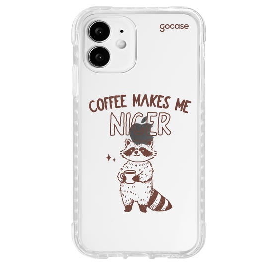 Capinha para celular  Coffee Makes me Nicer