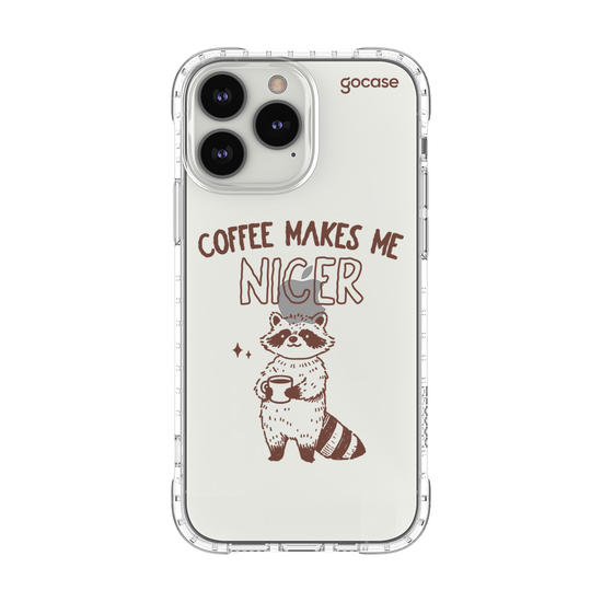 Capinha para celular  Coffee Makes me Nicer