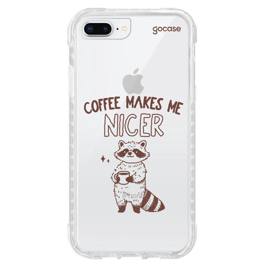 Capinha para celular  Coffee Makes me Nicer