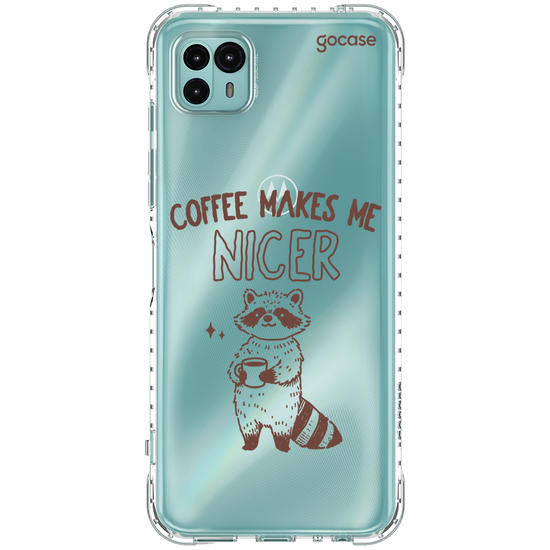 Capinha para celular  Coffee Makes me Nicer