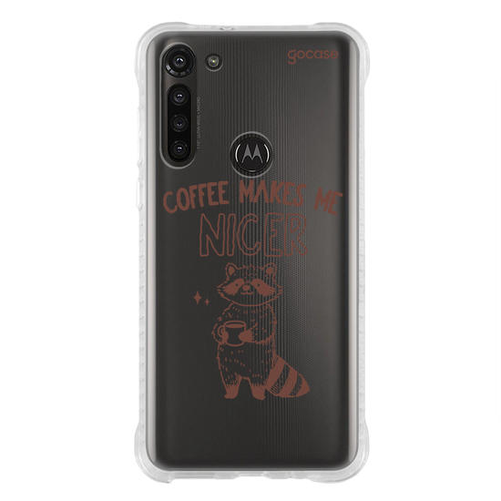 Capinha para celular  Coffee Makes me Nicer