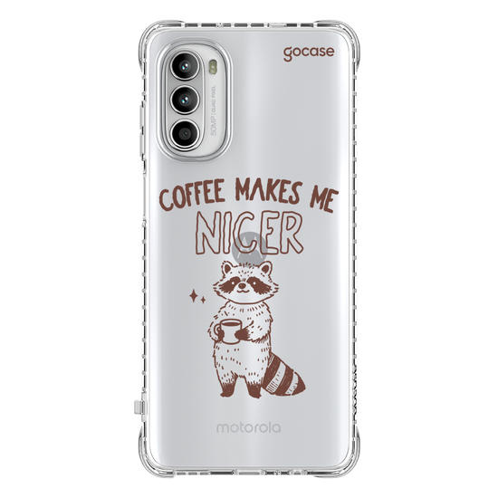 Capinha para celular  Coffee Makes me Nicer