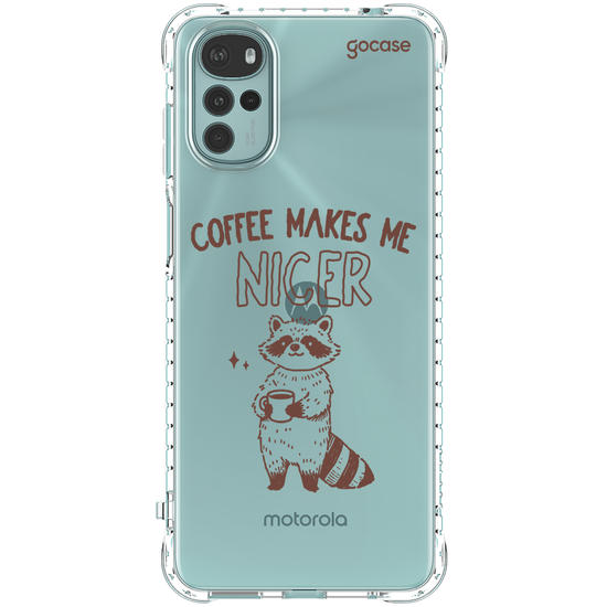 Capinha para celular  Coffee Makes me Nicer