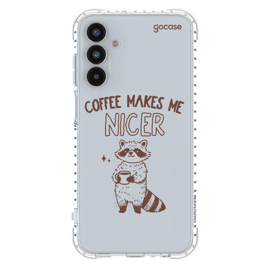 Capinha para celular  Coffee Makes me Nicer