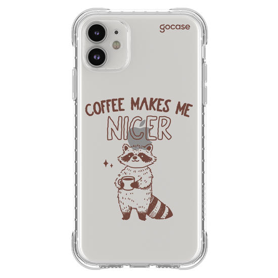 Capinha para celular  Coffee Makes me Nicer