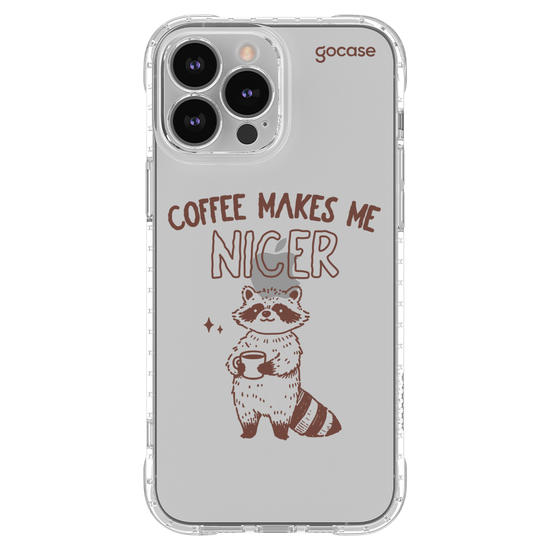 Capinha para celular  Coffee Makes me Nicer