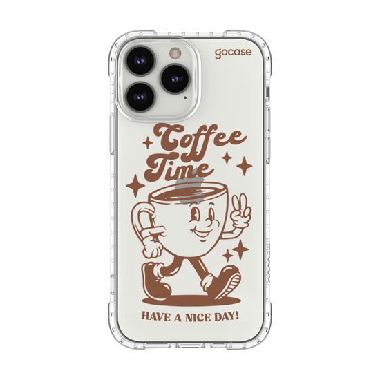 Capinha para celular  Coffee Time Retro
