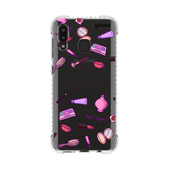 Capinha para celular Coisas de Maquiagem Manuscrita