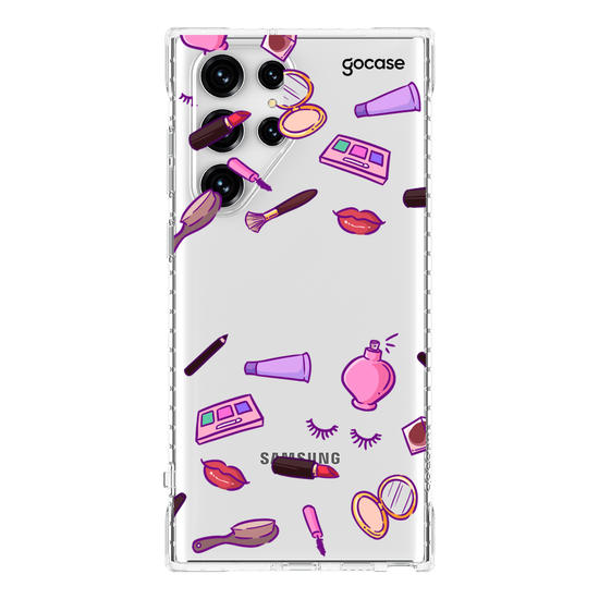 Capinha para celular Coisas de Maquiagem Manuscrita