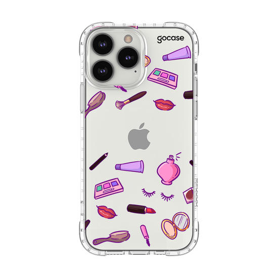 Capinha para celular Coisas de Maquiagem Manuscrita
