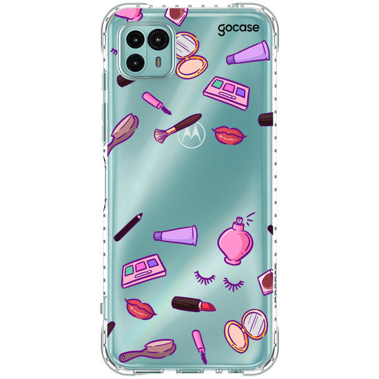 Capinha para celular Coisas de Maquiagem Manuscrita