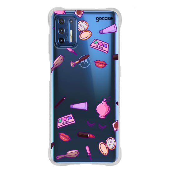 Capinha para celular Coisas de Maquiagem Manuscrita