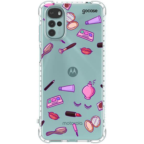 Capinha para celular Coisas de Maquiagem Manuscrita
