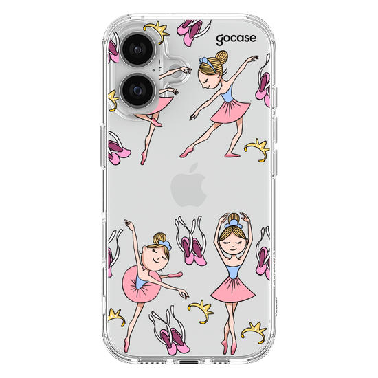 Capinha para celular Coisas de Bailarina Manuscrita