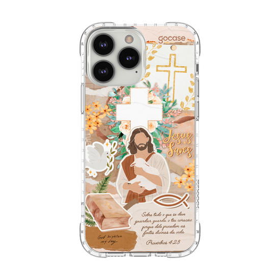 Capinha para celular  Colagem Cristã