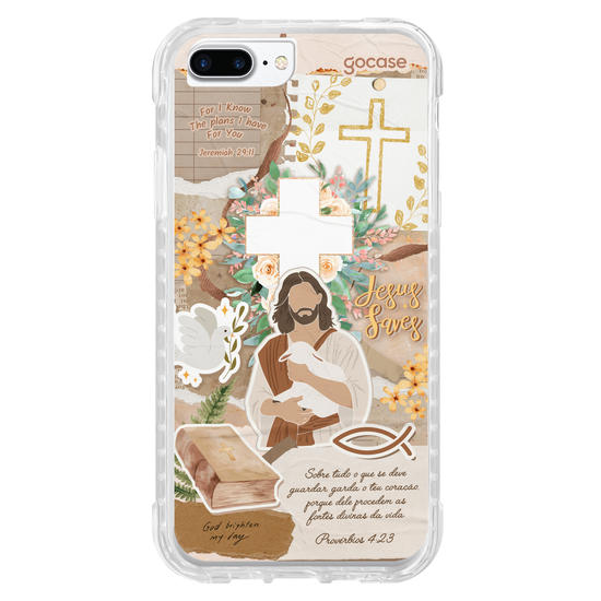 Capinha para celular  Colagem Cristã Capinha para celular  Colagem Cristã