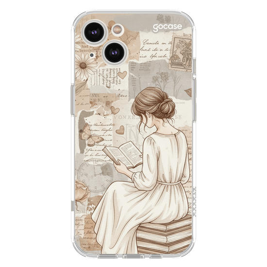  Colagem Garota Leitora