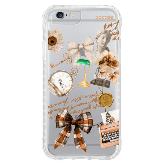 Capinha para celular  Colagem Poesia Clássica