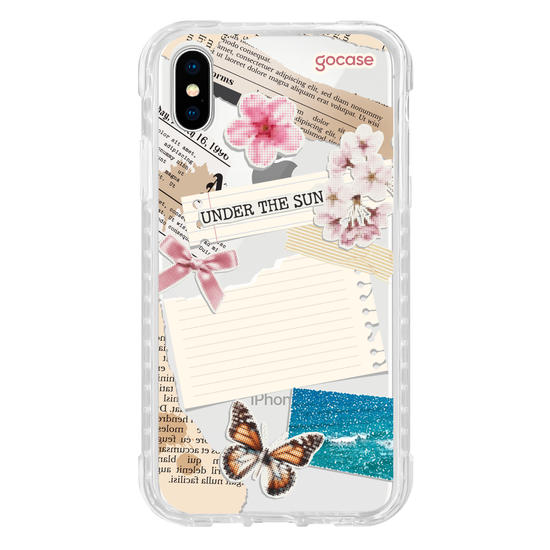 Capinha para celular  Colagem Soft com Texto