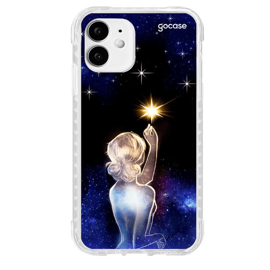 Capinha para celular Colecionadora de Estrelas Personalizável