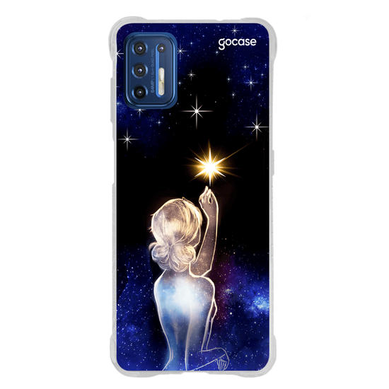 Capinha para celular Colecionadora de Estrelas Personalizável