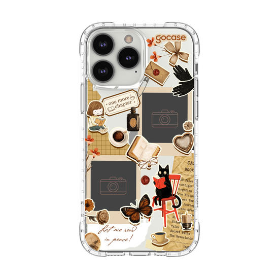 Capinha para celular  Booklover - Collage Garota leitora
