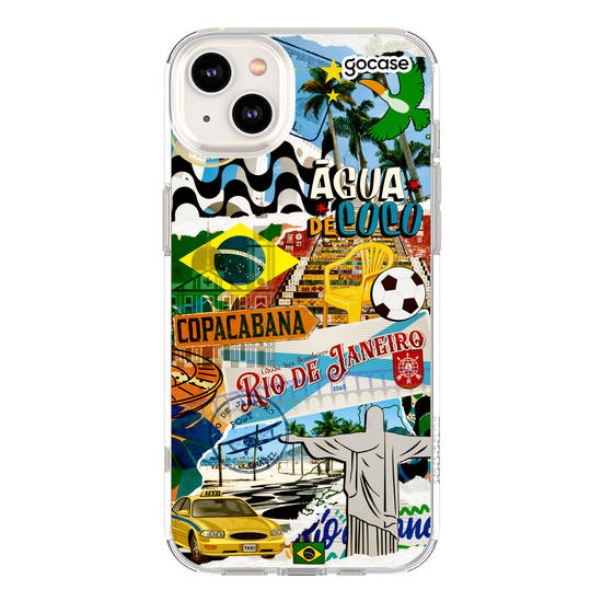 Capinha para celular Collage - Rio de Janeiro