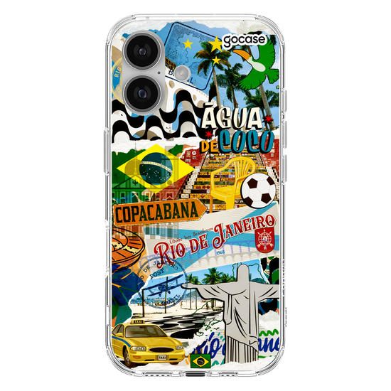 Capinha para celular Collage - Rio de Janeiro